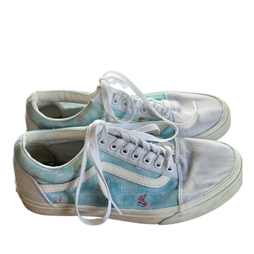 Vans SpongeBob Old Skool Bikini Bubble Sneakers Limited-Edition Size 7.5